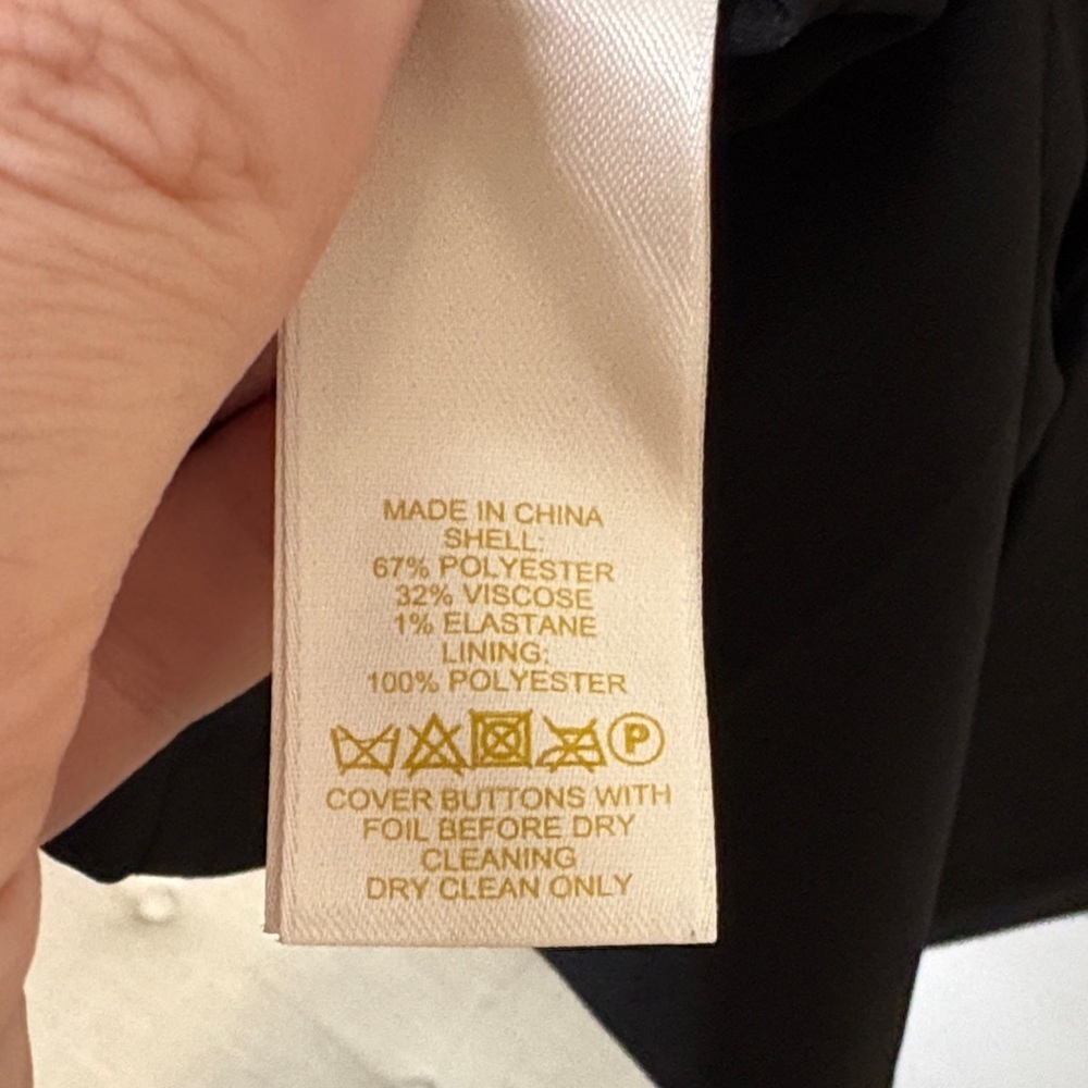 Kate Spade Black Sleeveless Mini Dress size 4 - Picture 6 of 7